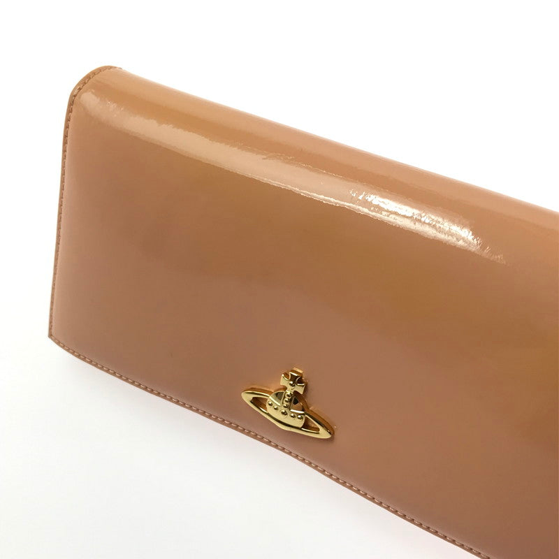 【中古品】【レディース】 Vivienne Westwood ヴィヴィアンウエストウッド ORB MOTIF LONG WALLET オーブ モチーフ ロングウォレット 長財布 200-260331-na-05-tag カラー：ピンク系 万代Net店