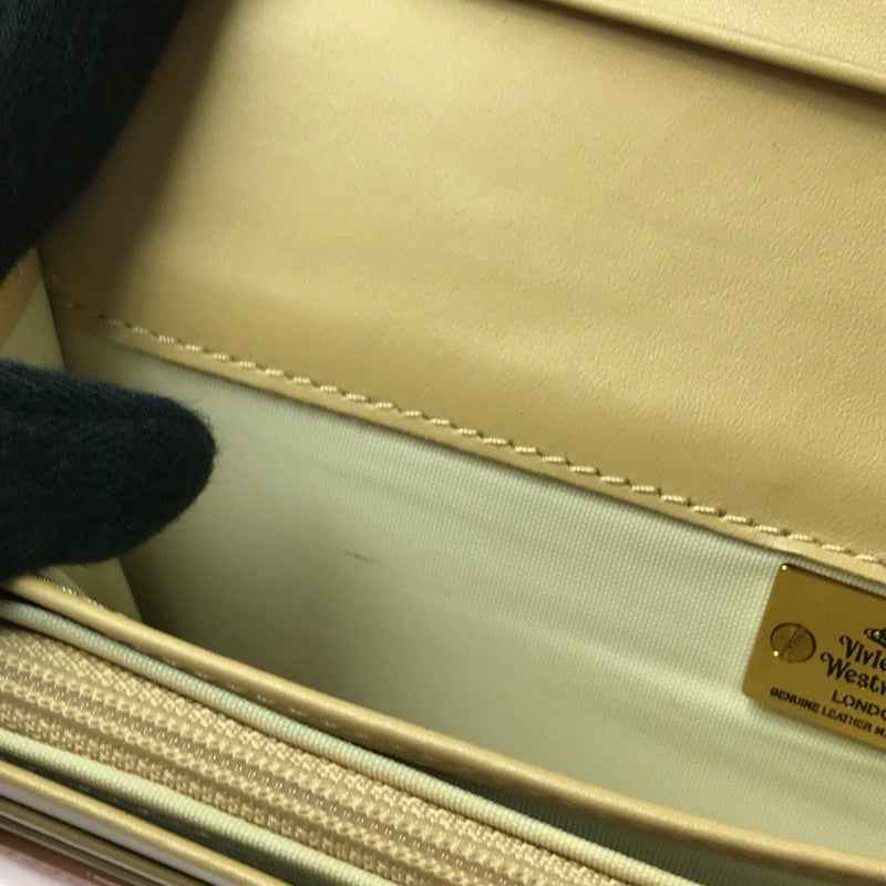 【中古品】【レディース】 Vivienne Westwood ヴィヴィアンウエストウッド ORB MOTIF LONG WALLET オーブ モチーフ ロングウォレット 長財布 200-260331-na-05-tag カラー：ピンク系 万代Net店