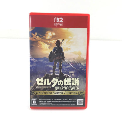 【中古美品】 Nintendo Switch2 ソフト ゼルダの伝説 ブレス オブ ザ ワイルド Nintendo Switch 2 Edition 開封済 [CERO区分_B / 12歳以上対象] 029-261015-rt-01-tag 万代Net店