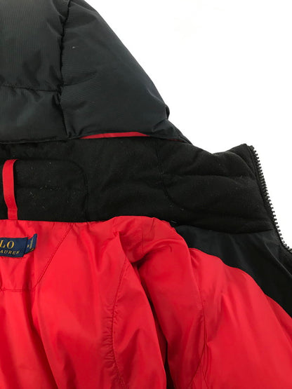 【中古品】【メンズ】 POLO RALPH LAUREN ポロ・ラルフローレン BIG PONY DOWN JACKET 0200011692 ビッグ ポニー ダウンジャケット アウター 147-260901-na-03-tagh サイズ：M カラー：ブラック 万代Net店