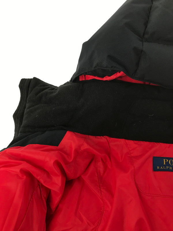 【中古品】【メンズ】 POLO RALPH LAUREN ポロ・ラルフローレン BIG PONY DOWN JACKET 0200011692 ビッグ ポニー ダウンジャケット アウター 147-260901-na-03-tagh サイズ：M カラー：ブラック 万代Net店