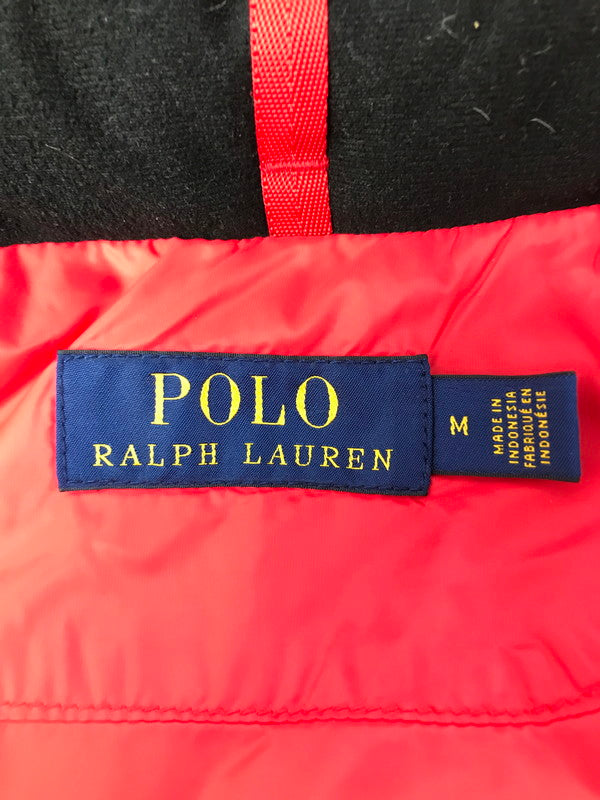 【中古品】【メンズ】 POLO RALPH LAUREN ポロ・ラルフローレン BIG PONY DOWN JACKET 0200011692 ビッグ ポニー ダウンジャケット アウター 147-260901-na-03-tagh サイズ：M カラー：ブラック 万代Net店