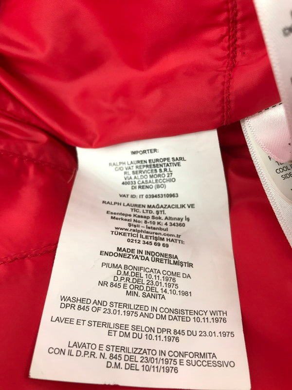【中古品】【メンズ】 POLO RALPH LAUREN ポロ・ラルフローレン BIG PONY DOWN JACKET 0200011692 ビッグ ポニー ダウンジャケット アウター 147-260901-na-03-tagh サイズ：M カラー：ブラック 万代Net店
