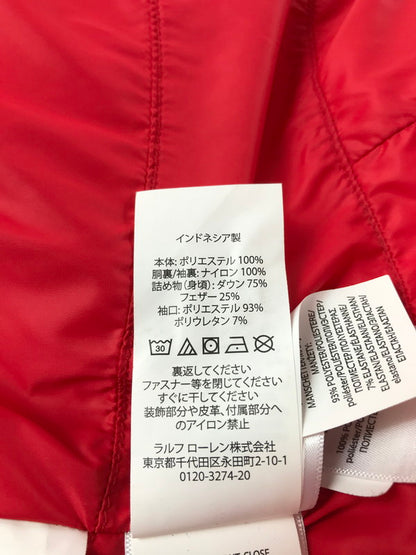 【中古品】【メンズ】 POLO RALPH LAUREN ポロ・ラルフローレン BIG PONY DOWN JACKET 0200011692 ビッグ ポニー ダウンジャケット アウター 147-260901-na-03-tagh サイズ：M カラー：ブラック 万代Net店