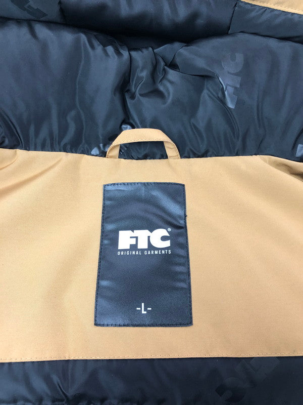 【中古品】【メンズ】 FTC エフティーシー SHORT MONSTER DOWN PARKA FTC024AWJ03 ショート モンスター ダウン パーカー アウター 142-260823-rt-28-tagh サイズ：L カラー：キャメル 万代Net店