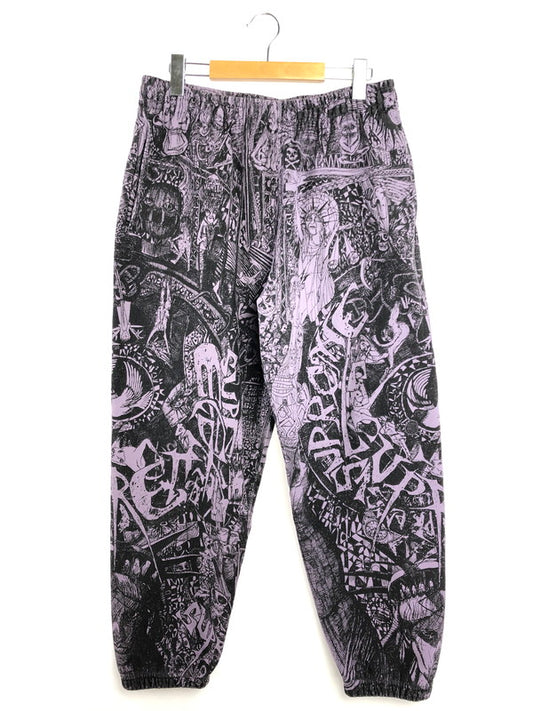 【中古品】【メンズ】 Supreme シュプリーム 24AW LIBERTY SWEATPANT リバティ スウェットパンツボトムス 149-260321-rt-08-tag サイズ：M カラー：パープル 万代Net店