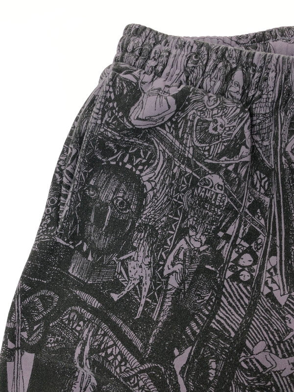 【中古品】【メンズ】 Supreme シュプリーム 24AW LIBERTY SWEATPANT リバティ スウェットパンツボトムス 149-260321-rt-08-tag サイズ：M カラー：パープル 万代Net店