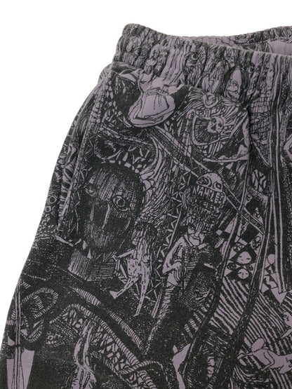 【中古品】【メンズ】 Supreme シュプリーム 24AW LIBERTY SWEATPANT リバティ スウェットパンツボトムス 149-260321-rt-08-tag サイズ：M カラー：パープル 万代Net店