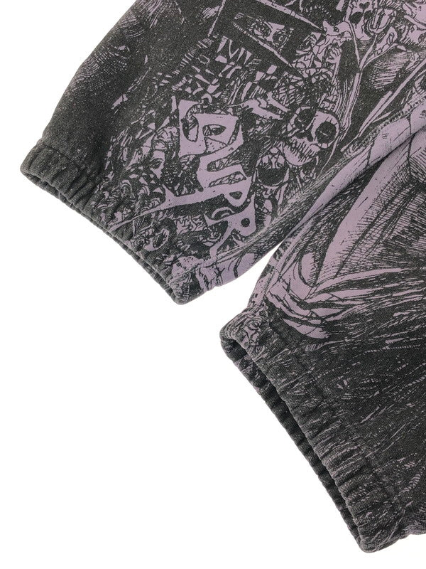 【中古品】【メンズ】 Supreme シュプリーム 24AW LIBERTY SWEATPANT リバティ スウェットパンツボトムス 149-260321-rt-08-tag サイズ：M カラー：パープル 万代Net店