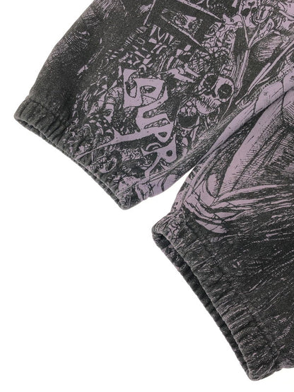 【中古品】【メンズ】 Supreme シュプリーム 24AW LIBERTY SWEATPANT リバティ スウェットパンツボトムス 149-260321-rt-08-tag サイズ：M カラー：パープル 万代Net店