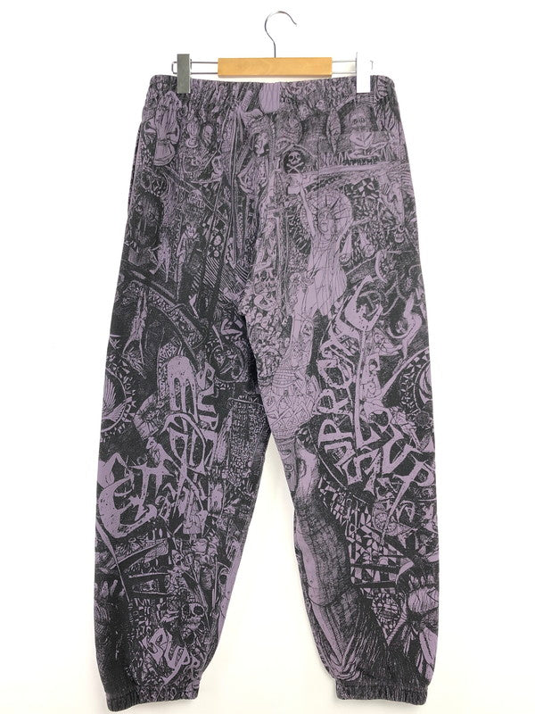 【中古品】【メンズ】 Supreme シュプリーム 24AW LIBERTY SWEATPANT リバティ スウェットパンツボトムス 149-260321-rt-08-tag サイズ：M カラー：パープル 万代Net店