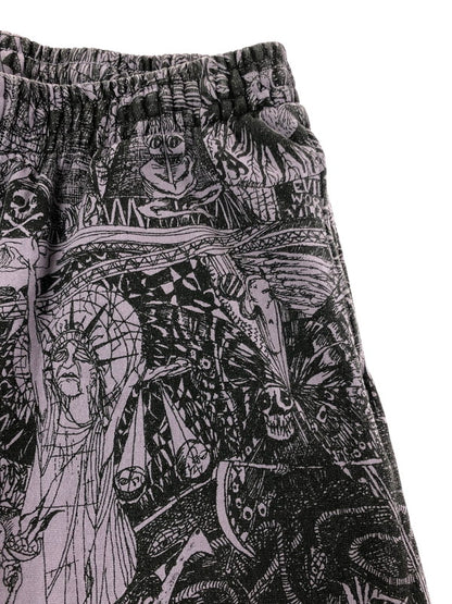 【中古品】【メンズ】 Supreme シュプリーム 24AW LIBERTY SWEATPANT リバティ スウェットパンツボトムス 149-260321-rt-08-tag サイズ：M カラー：パープル 万代Net店