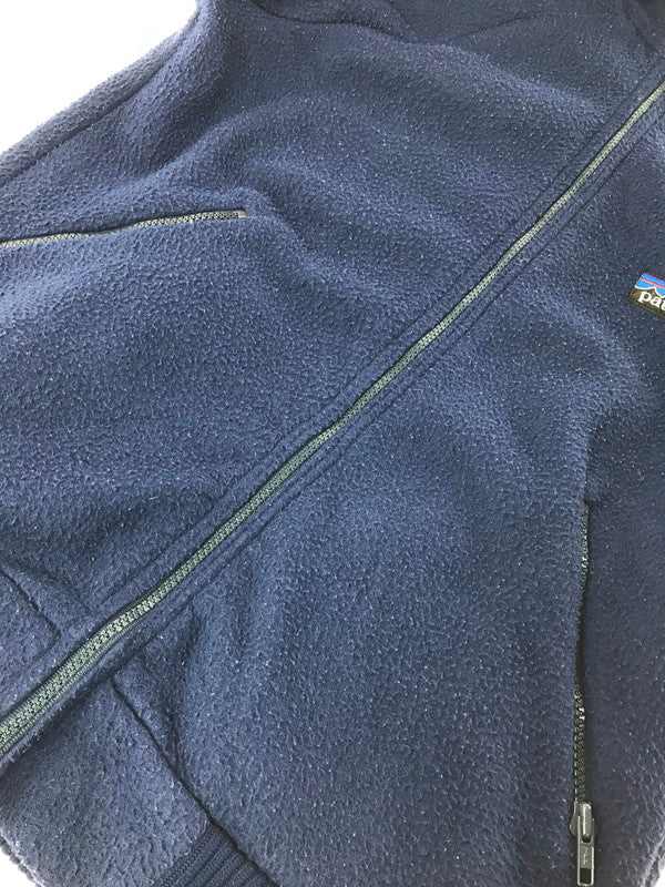 【中古品】【メンズ】 PATAGONIA パタゴニア VINTAGE FLEECE JACKET ヴィンテージ フリースジャケット パーカー ライトアウター 146-260429-yy-07-tag サイズ：M カラー：ネイビー 万代Net店