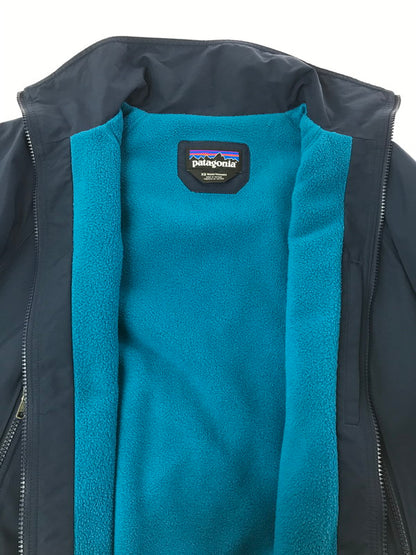 【中古品】【メンズ】 PATAGONIA パタゴニア SHELLED SYNCHILLA JACKET 28145 シェルド シンチラ ジャケット 裏フリースジャケット アウター 144-260429-yy-11-tag サイズ：XS カラー：ネイビー 万代Net店