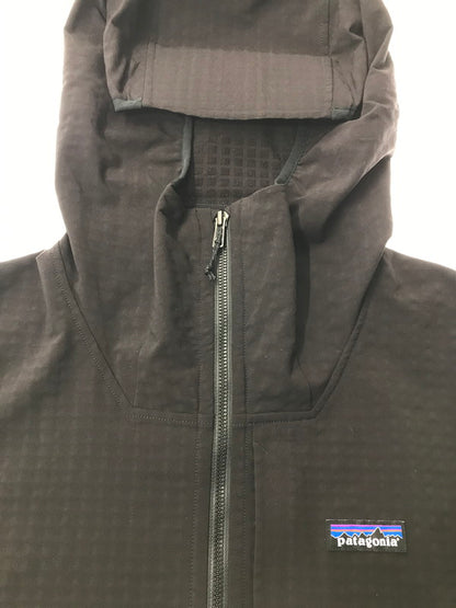 【中古品】【メンズ】 PATAGONIA パタゴニア R1 TECHFACE HOODY 83578 テックフェイス フーディ ライトアウター 144-260428-na-15-tagh サイズ：M カラー：ブラック 万代Net店