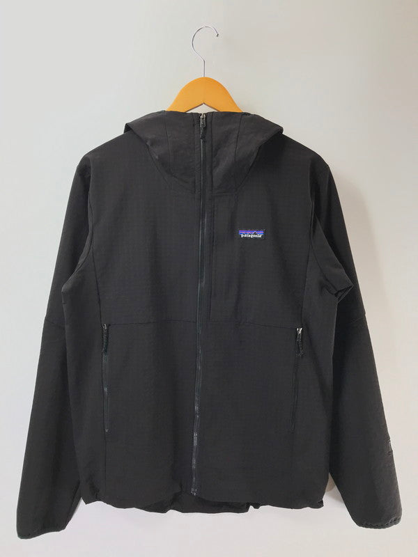 【中古品】【メンズ】 PATAGONIA パタゴニア R1 TECHFACE HOODY 83578 テックフェイス フーディ ライトアウター 144-260428-na-15-tagh サイズ：M カラー：ブラック 万代Net店