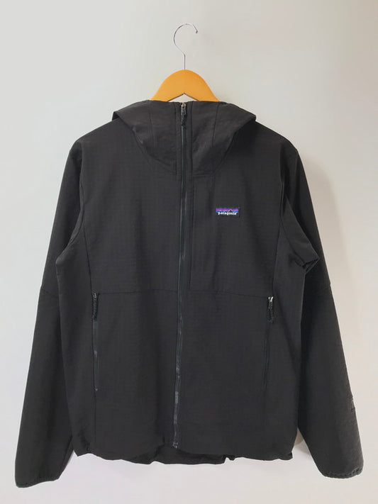 【中古品】【メンズ】 PATAGONIA パタゴニア R1 TECHFACE HOODY 83578 テックフェイス フーディ ライトアウター 144-260428-na-15-tagh サイズ：M カラー：ブラック 万代Net店