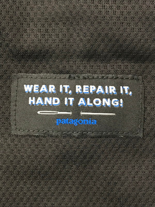 【中古品】【メンズ】 PATAGONIA パタゴニア R1 TECHFACE HOODY 83578 テックフェイス フーディ ライトアウター 144-260428-na-15-tagh サイズ：M カラー：ブラック 万代Net店