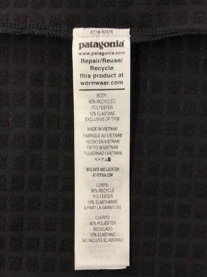 【中古品】【メンズ】 PATAGONIA パタゴニア R1 TECHFACE HOODY 83578 テックフェイス フーディ ライトアウター 144-260428-na-15-tagh サイズ：M カラー：ブラック 万代Net店