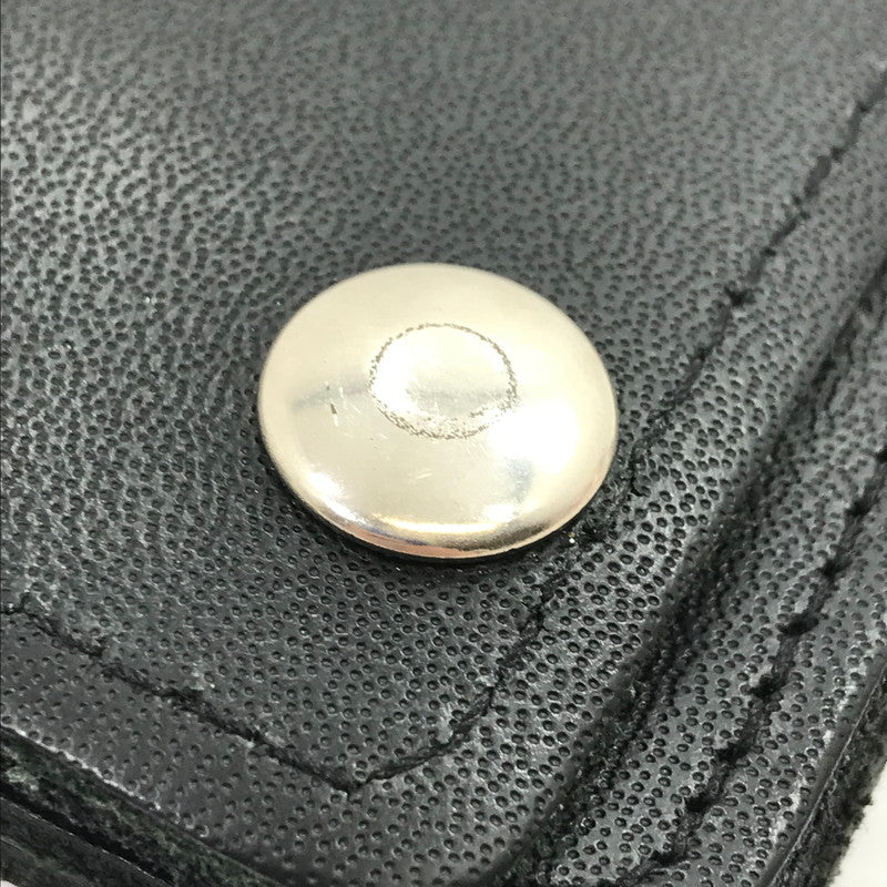 【中古品】【メンズ】 415 CLOTHING 415 クロージング LEATHER WALLET レザーウォレット 二つ折り財布 200-260407-na-16-tag カラー：ブラック 万代Net店