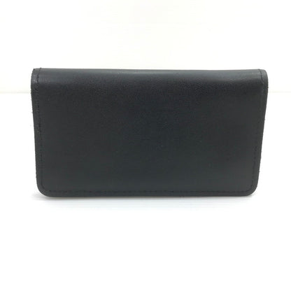 【中古品】【メンズ】 415 CLOTHING 415 クロージング LEATHER WALLET レザーウォレット 二つ折り財布 200-260407-na-16-tag カラー：ブラック 万代Net店