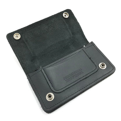 【中古品】【メンズ】 415 CLOTHING 415 クロージング LEATHER WALLET レザーウォレット 二つ折り財布 200-260407-na-16-tag カラー：ブラック 万代Net店