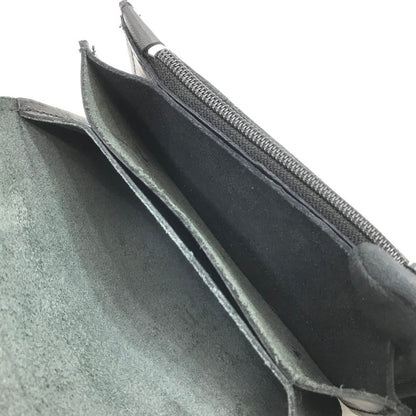 【中古品】【メンズ】 415 CLOTHING 415 クロージング LEATHER WALLET レザーウォレット 二つ折り財布 200-260407-na-16-tag カラー：ブラック 万代Net店