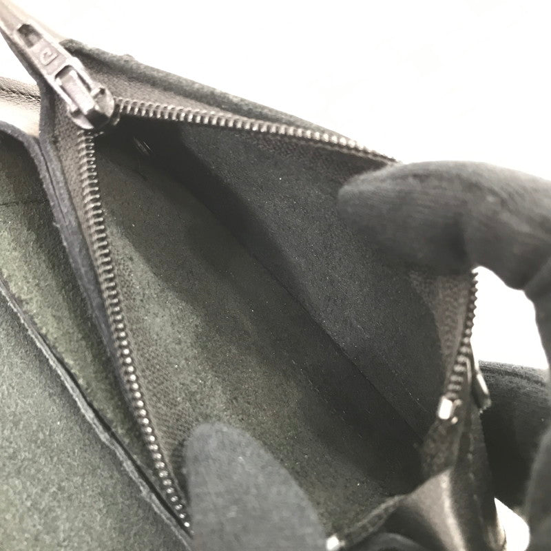 【中古品】【メンズ】 415 CLOTHING 415 クロージング LEATHER WALLET レザーウォレット 二つ折り財布 200-260407-na-16-tag カラー：ブラック 万代Net店