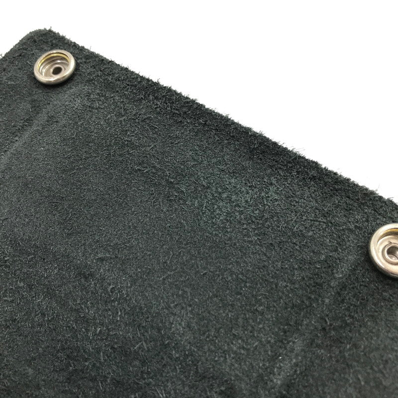 【中古品】【メンズ】 415 CLOTHING 415 クロージング LEATHER WALLET レザーウォレット 二つ折り財布 200-260407-na-16-tag カラー：ブラック 万代Net店