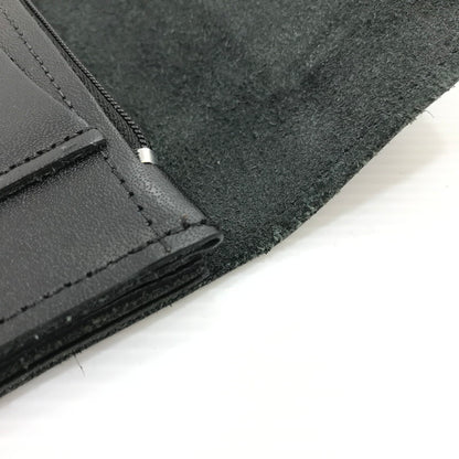 【中古品】【メンズ】 415 CLOTHING 415 クロージング LEATHER WALLET レザーウォレット 二つ折り財布 200-260407-na-16-tag カラー：ブラック 万代Net店