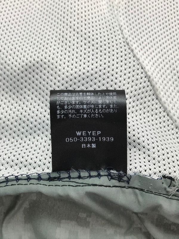【中古品】【メンズ】 WEYEP ウィエップ REMAKE MILITARY JACKET W-10-01-B リメイクミリタリージャケット 10周年記念アイテム アウター 140-260405-na-06-tag サイズ：M カラー：ネイビー/グレー 万代Net店