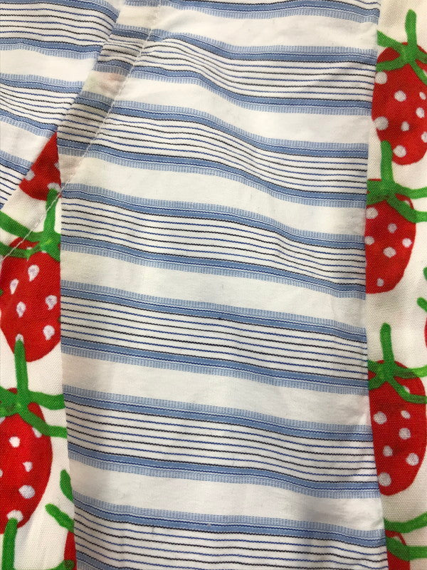 【中古品】【メンズ】 COMME DES GARCONS SHIRT コムデギャルソンシャツ × BRETT WESTFALL STRAWBERRY STRIPE SHIRT FK-B001 ストライプシャツ 140-260520-na-22-tagh サイズ：S カラー：マルチカラー 万代Net店