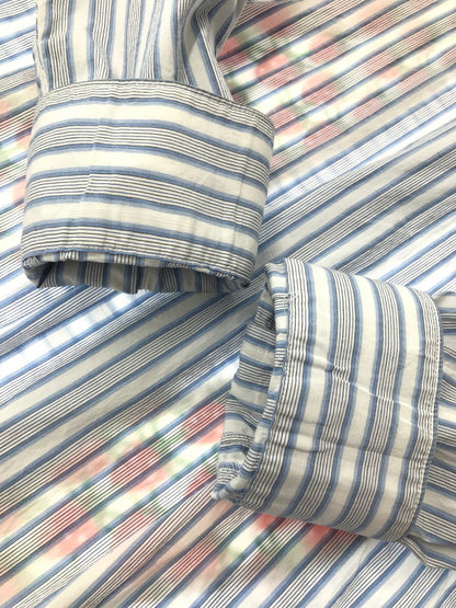 【中古品】【メンズ】 COMME DES GARCONS SHIRT コムデギャルソンシャツ × BRETT WESTFALL STRAWBERRY STRIPE SHIRT FK-B001 ストライプシャツ 140-260520-na-22-tagh サイズ：S カラー：マルチカラー 万代Net店