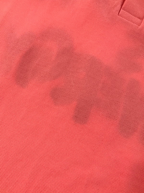 【中古美品】【メンズ】 COMME DES GARCONS SHIRT コムデギャルソンシャツ × FRED PERRY フレッドペリー コラボ POLO SHIRT FO-T501 ポロシャツ 半袖 トップス 140-260429-yy-01-tag サイズ：M カラー：コーラル 万代Net店