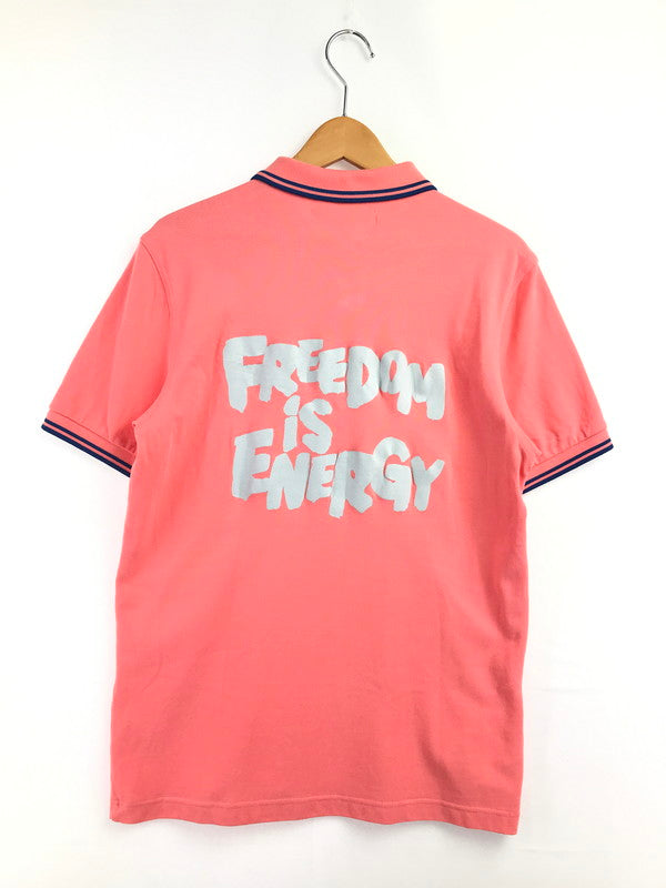 【中古美品】【メンズ】 COMME DES GARCONS SHIRT コムデギャルソンシャツ × FRED PERRY フレッドペリー コラボ POLO SHIRT FO-T501 ポロシャツ 半袖 トップス 140-260429-yy-01-tag サイズ：M カラー：コーラル 万代Net店