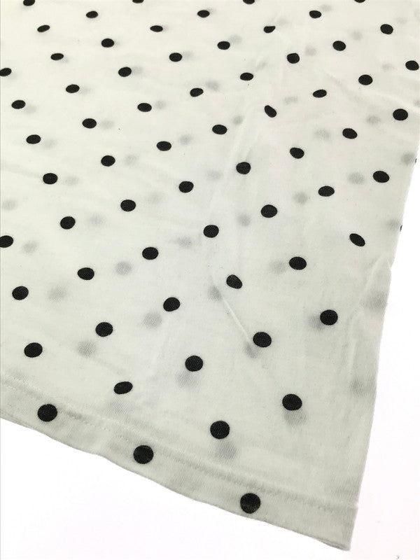 【中古品】【メンズ】 SUPREME シュプリーム ×COMME DES GARCONS SHIRT コムデギャルソン シャツ 12SS POLKA DOT BOX LOGO TEE ポルカ ドット Tシャツ 半Tシャツ 149-260427-na-16-tagh サイズ：M カラー：ホワイト 万代Net店