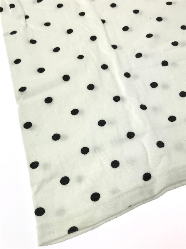 【中古品】【メンズ】 SUPREME シュプリーム ×COMME DES GARCONS SHIRT コムデギャルソン シャツ 12SS POLKA DOT BOX LOGO TEE ポルカ ドット Tシャツ 半Tシャツ 149-260427-na-16-tagh サイズ：M カラー：ホワイト 万代Net店
