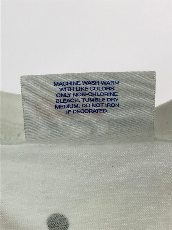 【中古品】【メンズ】 SUPREME シュプリーム ×COMME DES GARCONS SHIRT コムデギャルソン シャツ 12SS POLKA DOT BOX LOGO TEE ポルカ ドット Tシャツ 半Tシャツ 149-260427-na-16-tagh サイズ：M カラー：ホワイト 万代Net店