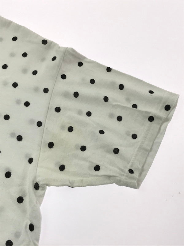 【中古品】【メンズ】 SUPREME シュプリーム ×COMME DES GARCONS SHIRT コムデギャルソン シャツ 12SS POLKA DOT BOX LOGO TEE ポルカ ドット Tシャツ 半Tシャツ 149-260427-na-16-tagh サイズ：M カラー：ホワイト 万代Net店