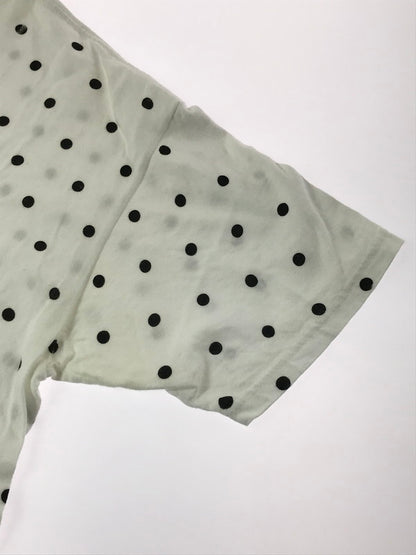 【中古品】【メンズ】 SUPREME シュプリーム ×COMME DES GARCONS SHIRT コムデギャルソン シャツ 12SS POLKA DOT BOX LOGO TEE ポルカ ドット Tシャツ 半Tシャツ 149-260427-na-16-tagh サイズ：M カラー：ホワイト 万代Net店