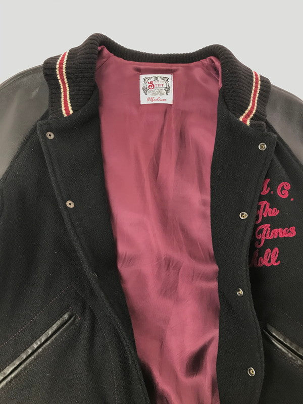 【中古品】【メンズ】 STIFF スティフ AWARD JACKET アワードジャケット スタジャン アウター 142-260429-yy-16-tag サイズ：M カラー：ブラック 万代Net店