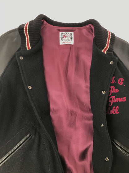 【中古品】【メンズ】 STIFF スティフ AWARD JACKET アワードジャケット スタジャン アウター 142-260429-yy-16-tag サイズ：M カラー：ブラック 万代Net店