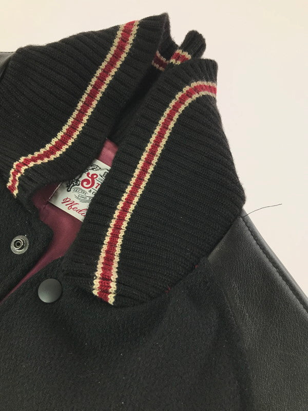 【中古品】【メンズ】 STIFF スティフ AWARD JACKET アワードジャケット スタジャン アウター 142-260429-yy-16-tag サイズ：M カラー：ブラック 万代Net店