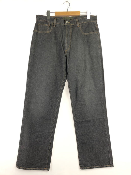 【中古品】【メンズ】 STUSSY ステューシー 90～00's BLACK DENIM PANTS ブラック デニムパンツ USA製 153-260409-rt-22-tag サイズ：34 カラー：ブラック系 万代Net店