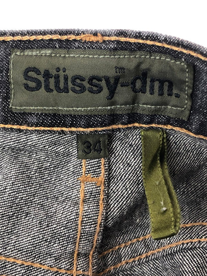 【中古品】【メンズ】 STUSSY ステューシー 90～00's BLACK DENIM PANTS ブラック デニムパンツ USA製 153-260409-rt-22-tag サイズ：34 カラー：ブラック系 万代Net店