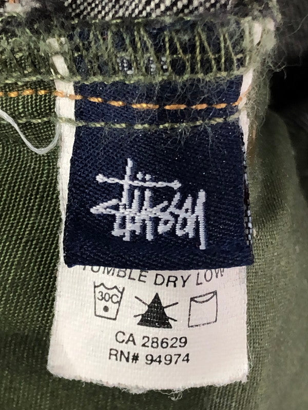 【中古品】【メンズ】 STUSSY ステューシー 90～00's BLACK DENIM PANTS ブラック デニムパンツ USA製 153-260409-rt-22-tag サイズ：34 カラー：ブラック系 万代Net店