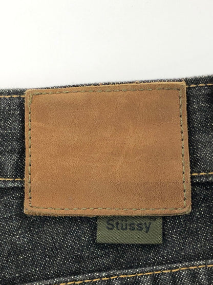 【中古品】【メンズ】 STUSSY ステューシー 90～00's BLACK DENIM PANTS ブラック デニムパンツ USA製 153-260409-rt-22-tag サイズ：34 カラー：ブラック系 万代Net店