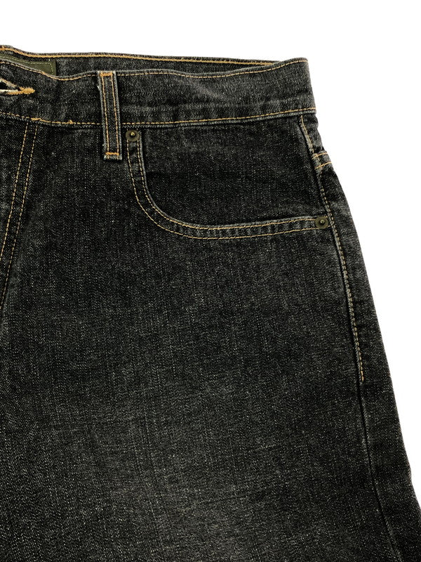 【中古品】【メンズ】 STUSSY ステューシー 90～00's BLACK DENIM PANTS ブラック デニムパンツ USA製 153-260409-rt-22-tag サイズ：34 カラー：ブラック系 万代Net店