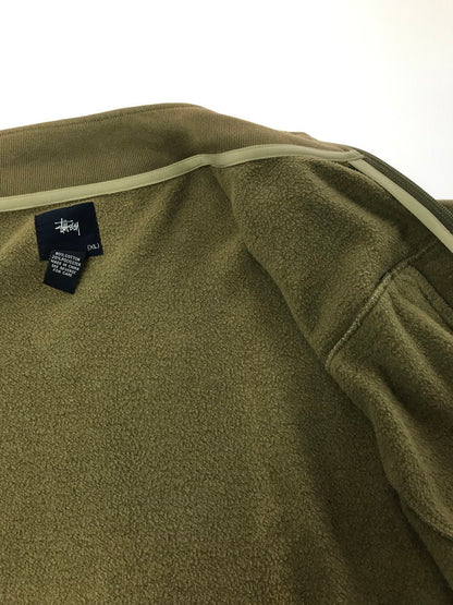 【現状渡し品】【メンズ】 OLD STUSSY オールドステューシー 00'S SWEAT TRACK JACKET 00年代 スウェット トラックジャケット ライトアウター 142-260407-na-01-tag サイズ：XL カラー：カーキ 万代Net店
