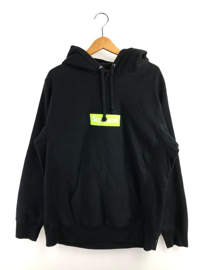 【中古品】【メンズ】 Supreme シュプリーム 17AW BOX LOGO HOODED SWEATSHIRT ボックスロゴ フーデッド スウェットシャツ パーカー 149-260420-na-19-tagh サイズ：XL カラー：ブラック 万代Net店